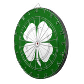ラッキーグリーンクローバーアイリッシュSt patricks day ダーツボード (正面右)