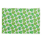 ラッキーグリーンシャムロックサンパトリックの日 枕カバー (裏面)