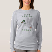 ラッキーグースのセントパトリックデー Tシャツ (正面)