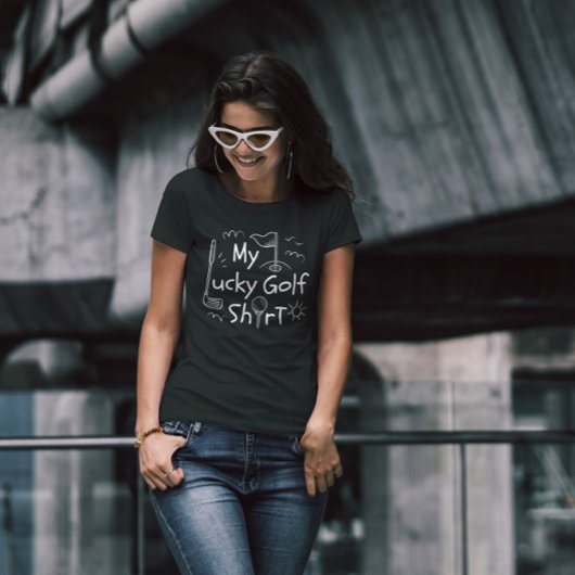 ラッキーゴルフシャツドードル Tシャツ