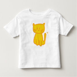 ラッキーゴールデンキャット トドラーTシャツ