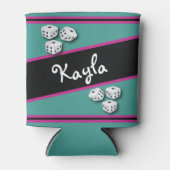 ラッキーサイコロブンコベバレッジクーラー 缶クーラー (正面)