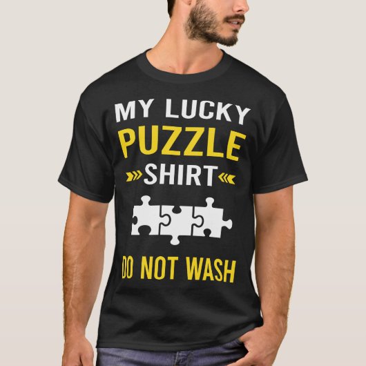 ラッキーシャツパズル Tシャツ (正面)