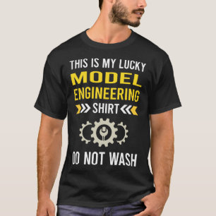 ラッキーシャツモデルエンジニアリングエンジニア Tシャツ