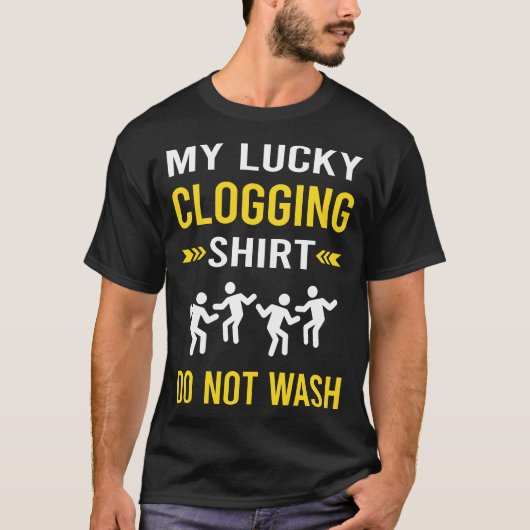 ラッキーシャツ クロギングブーツ 踊り手 Tシャツ (正面)