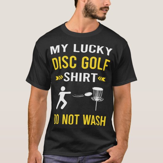 ラッキーシャツ ディスクゴルフ Tシャツ (正面)