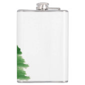 ラッキーシャムロッククローバーウォーター色 フラスク (裏面)