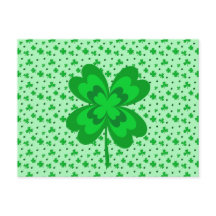 ラッキーシャムロックスセントパトリックの日パーティー招待状