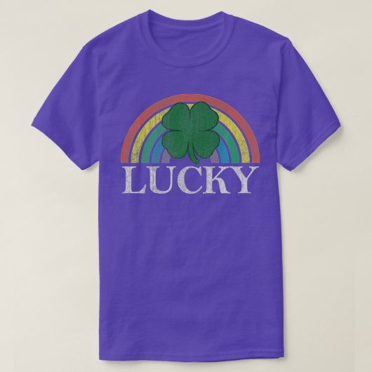 ラッキーシャムロックセント Tシャツ (デザイン正面)