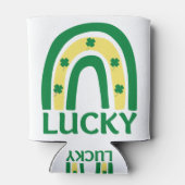 ラッキーシャムロックレインボーSt patricks 缶クーラー (裏面)