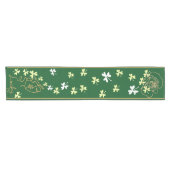 ラッキーシャムロック聖パトリックの日 ショートテーブルランナー (横)