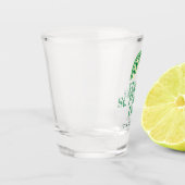 ラッキーシャムロック蹄鉄St patricks dayビール ショットグラス (左)