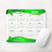 ラッキーシャムロック2025。マウスパッド マウスパッド (マウス)