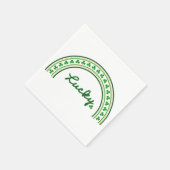 ラッキーシャムロック スタンダードカクテルナプキン (角)