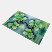 ラッキーシャムロック ドアマット (アングル)