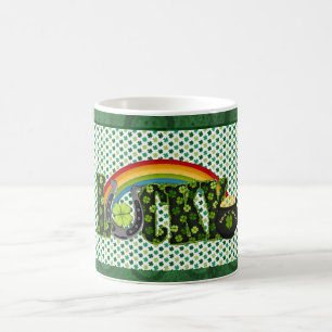 ラッキーシャムロックSt patricks dayコーヒーマグ コーヒーマグカップ