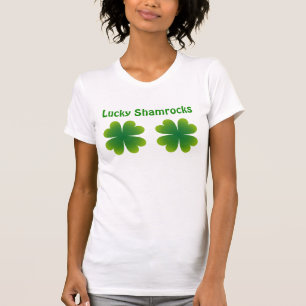 ラッキーシャムロックSt patricks day Tシャツ