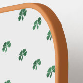 ラッキーショットモノグラムのピックボール四葉クローバー ピックルボールラケット (左詳細)