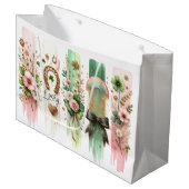 ラッキーシンボルズサンパトリックの日抱き枕 ラージペーパーバッグ (正面アングル)