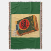 ラッキーストライクパック1920年代の広告 スローブランケット (正面縦)