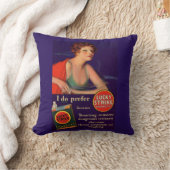 ラッキーストライク1920年代のタバコ広告 クッション (ブランケット)