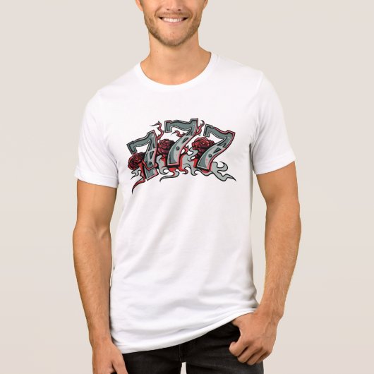 ラッキーストライク：777の力 トライブレンドＴシャツ (正面)