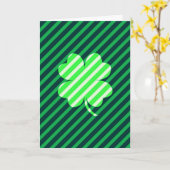 ラッキーストライプズ カード (黄色い花)