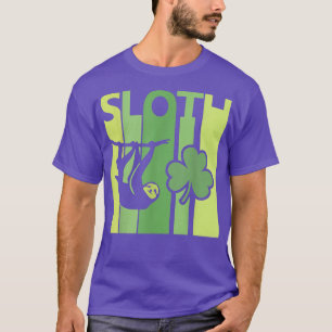ラッキースロスセントパトリックデイアイリッシュヴィンテージレトロS Tシャツ