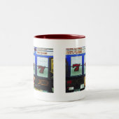 ラッキースロットマシンの勝者 ツートーンマグカップ (中央)