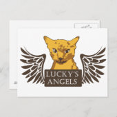ラッキーズエンジェルズポストカード ポストカード (正面/裏面)