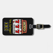 ラッキーセブンジャックポットラゲッジタグ ラゲッジタグ (正面横)