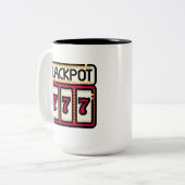 ラッキーセブンマグカップ ツートーンマグカップ (正面左)