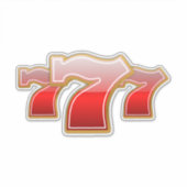 ラッキーセブン777 シール (正面)