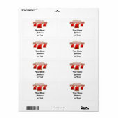 ラッキーセブン – スロットマシンのジャックポット ラベル (フルシート)