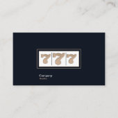 ラッキーセブン 名刺 (正面)