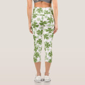 ラッキーセントパトリックの日シャムロック カプリレギンス (裏面)