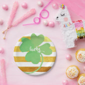 ラッキーセントパトリックの日 ペーパープレート (パーティー)