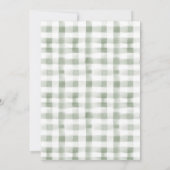 ラッキーダックの誕生日招待状 招待状 (裏面)