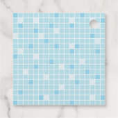 ラッキーダック1歳の誕生日パーティー フェイバータグ (裏面)