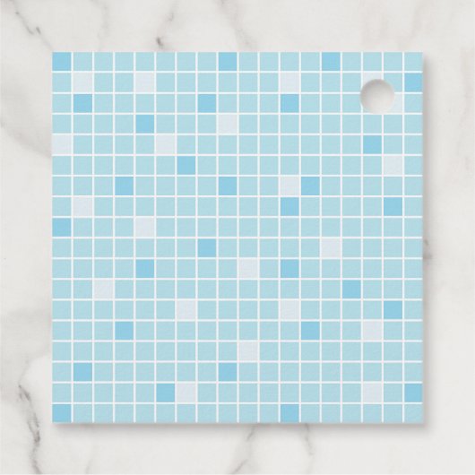 ラッキーダック1歳の誕生日パーティー フェイバータグ (裏面)