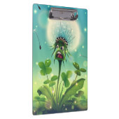 ラッキーダンデリオンと4つのリーフクローバー クリップボード (右)