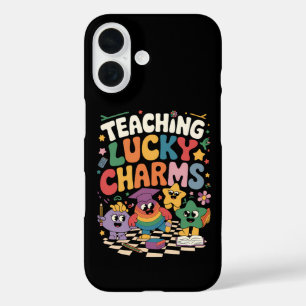 ラッキーチャームの先生のためのセントパトリックデーグッズ iPhone 16ケース