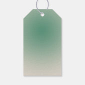 ラッキーチャームシャムロックとレインボーベビーシャワー ギフトタグ (裏面)