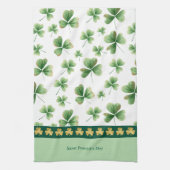 ラッキーチャームシャムロックキッチンタオル キッチンタオル (縦)