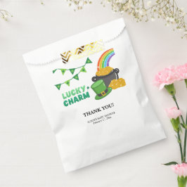 ラッキーチャームシャムロックサンパトリックの日ベビーシャワー フェイバーバッグ