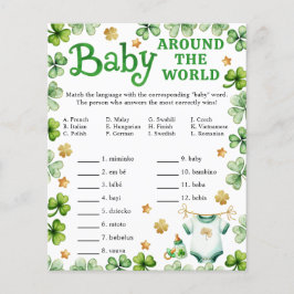 ラッキーチャームベビーワールドシャワーゲーム周辺