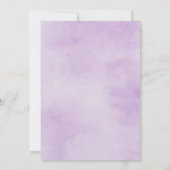 ラッキーチャームポットの金ゴールドレインボーヒマワリ誕生日 招待状 (裏面)