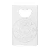 ラッキーチャームヴィンテージセントパトリックの日 クレジットカード栓抜き (裏面)