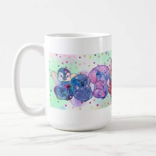ラッキーチャーム コーヒーマグカップ (左)