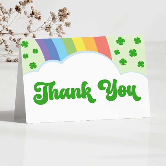 ラッキーチャーム セントパトリックデー 誕生日パーティー サンキューカード